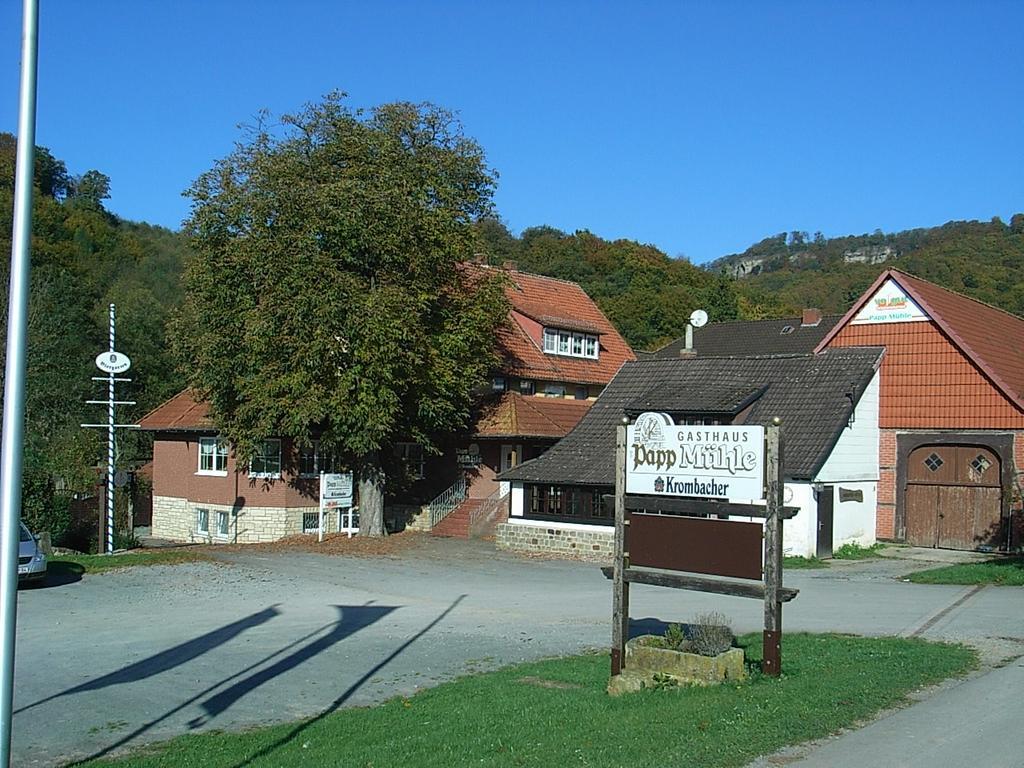 Hotel Papp-Mühle Zersen Exterior foto